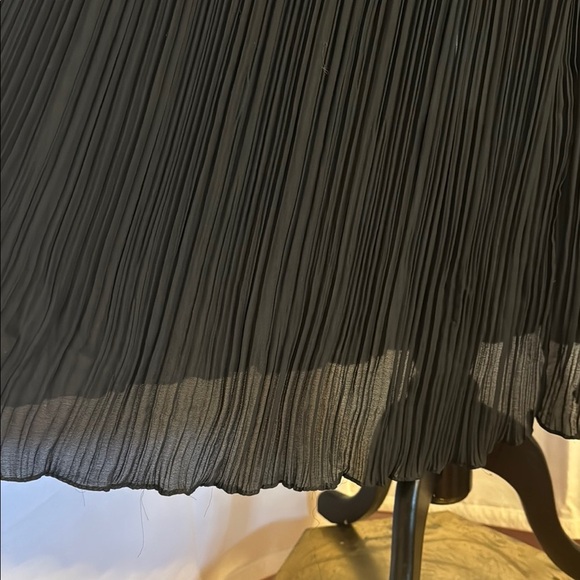 Braemar by Jeremy Scott Black Pleated Maxi Skirt. Excellent condition. - Picture 3 of 8